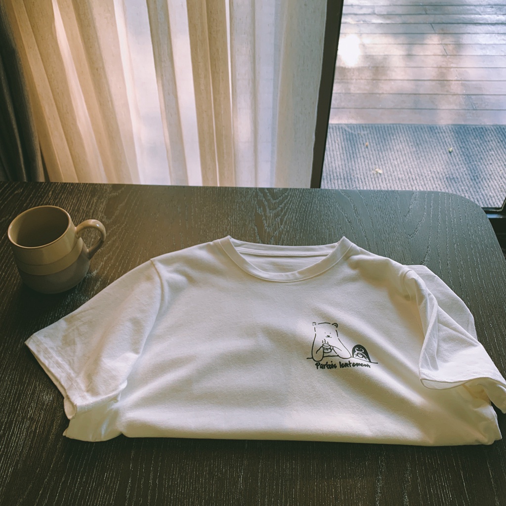 Áo Thun Tay Ngắn Cổ Tròn Dáng Rộng Màu Trắng Thời Trang Mùa Hè Phong Cách Hàn Quốc Cho Nữ