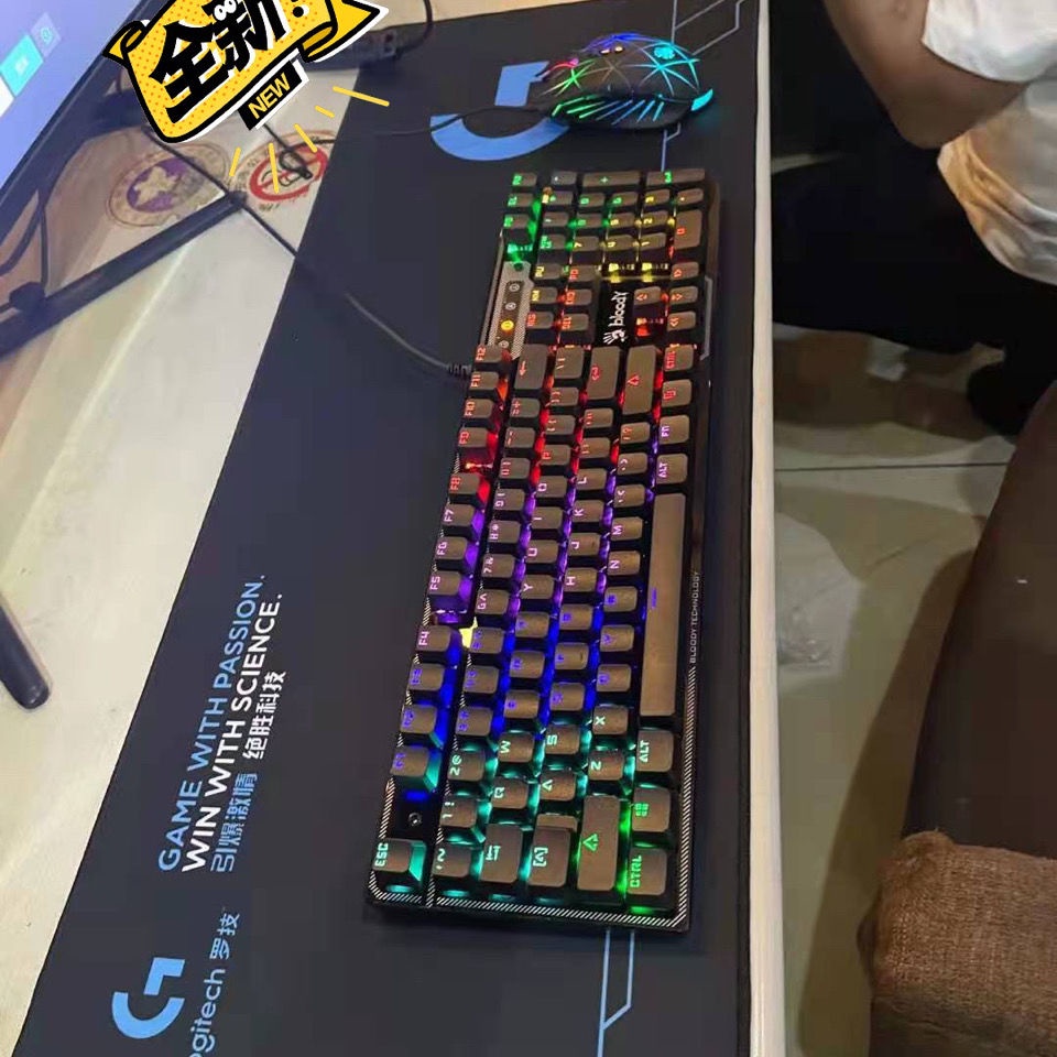Miếng Lót Chuột Logitech ROG Cỡ Lớn 800x300x2mm Đế Chống Trượt Chuột Di Chuyển Mượt Đầy Đủ Hộp | BigBuy360 - bigbuy360.vn