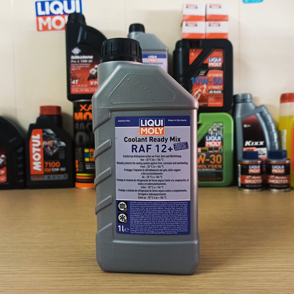 Nước Làm Mát Liqui Moly Coolant Ready Mix RAF 12 Plus 6924 1L Giúp Giải Nhiệt Động Cơ Hiệu Quả 1L [Pha Sẵn]