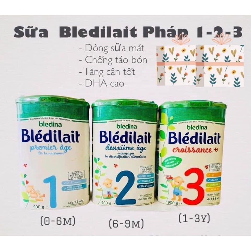 Sữa bột Bledilait số 2 900g