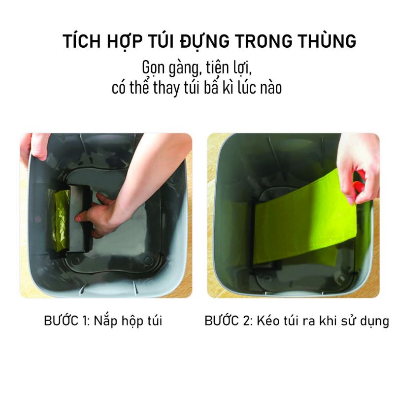 Thùng rác thông minh chính hãng sclean