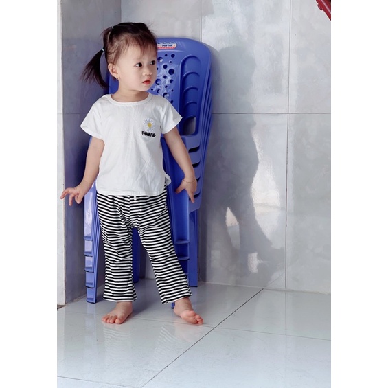 Áo cotton quần ống loe siêu hotttt
