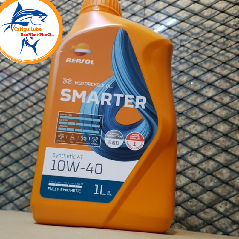 Nhớt cao cấp  Repsol Sintetico 10W40 Fully Synthetic - Xe số và Côn Tay