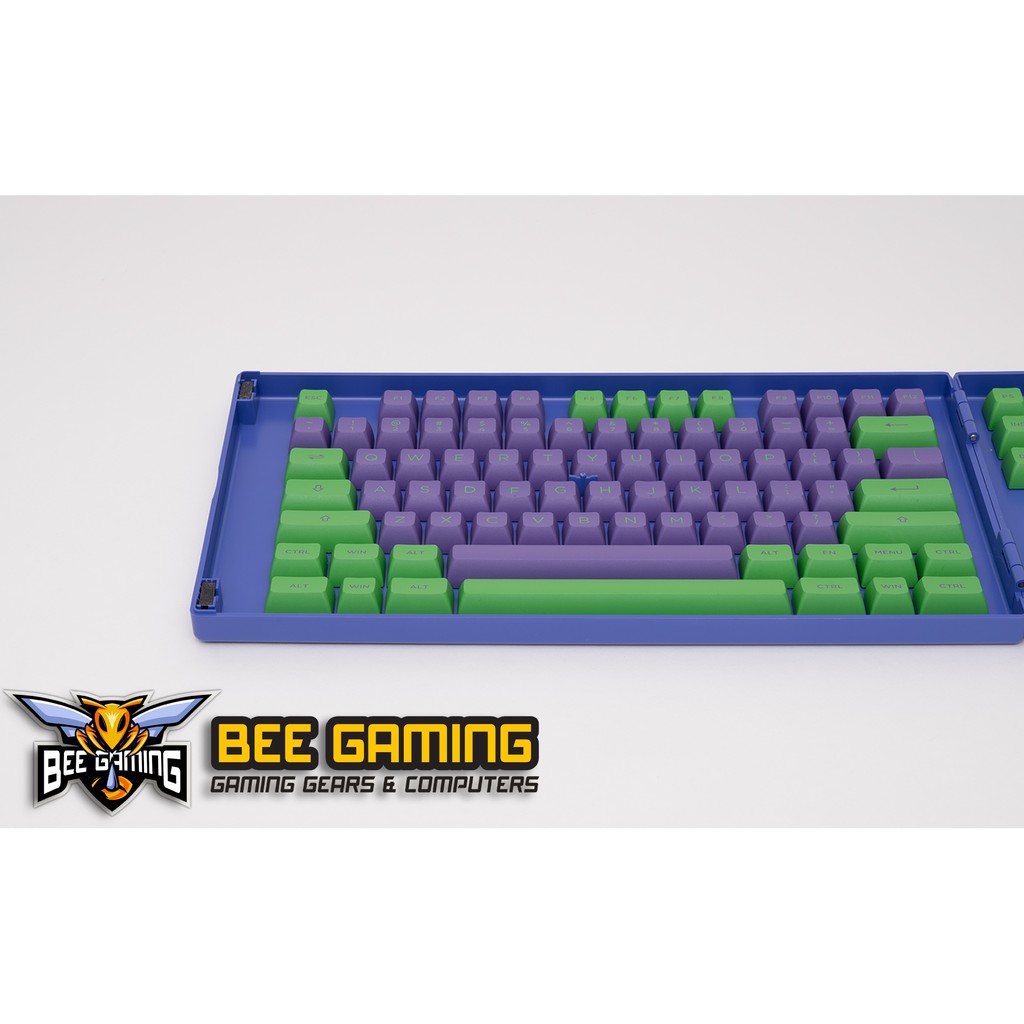 [Mã SKAMSALE03 giảm 10% đơn 200k] Bộ Keycap AKKO EVA-01 dành cho phím cơ (Chất liệu PBT Double-Shot, 158 nút)