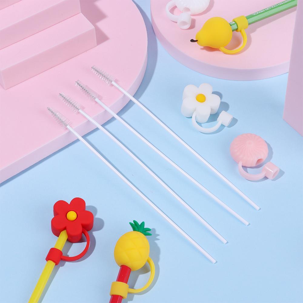 KUNHEV Vỏ Bọc Ống Hút Bằng Silicon Chống Bụi Chống Văng Có Thể Tái Sử Dụng