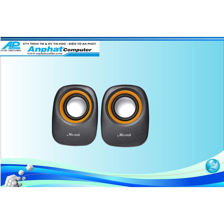Loa vi tính Microtek MT-126 - Hàng Chính Hãng - Bảo hành 12 tháng