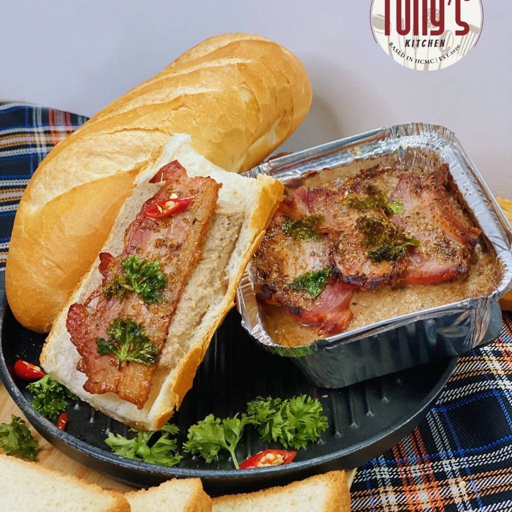 [SHIP HOẢ TỐC] Pate đồng quê thịt xông khói dùng kèm bánh mì, sandwich [TONY'S KITCHEN] | BigBuy360 - bigbuy360.vn