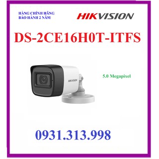 Camera HD-TVI 5.0 Megapixel HIKVISION DS-2CE16H0T-ITFS