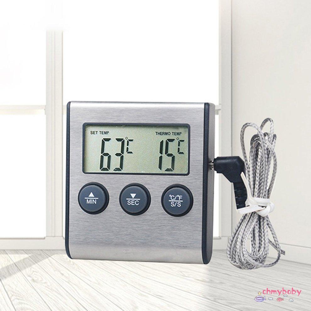 Tp700 Kỹ thuật số Từ xa Thực phẩm Không dây Nhà bếp Đầu dò Nhiệt kế Cho BBQ [8/3]