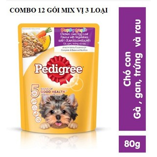 Pate chó dạng sốt Pedigree 80g