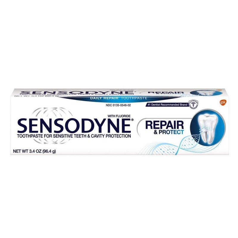 Kem Đánh Răng Sensodyne Thái Lan Ngừa Sâu Răng, Chống Ê Buốt, Trắng Răng 100gr