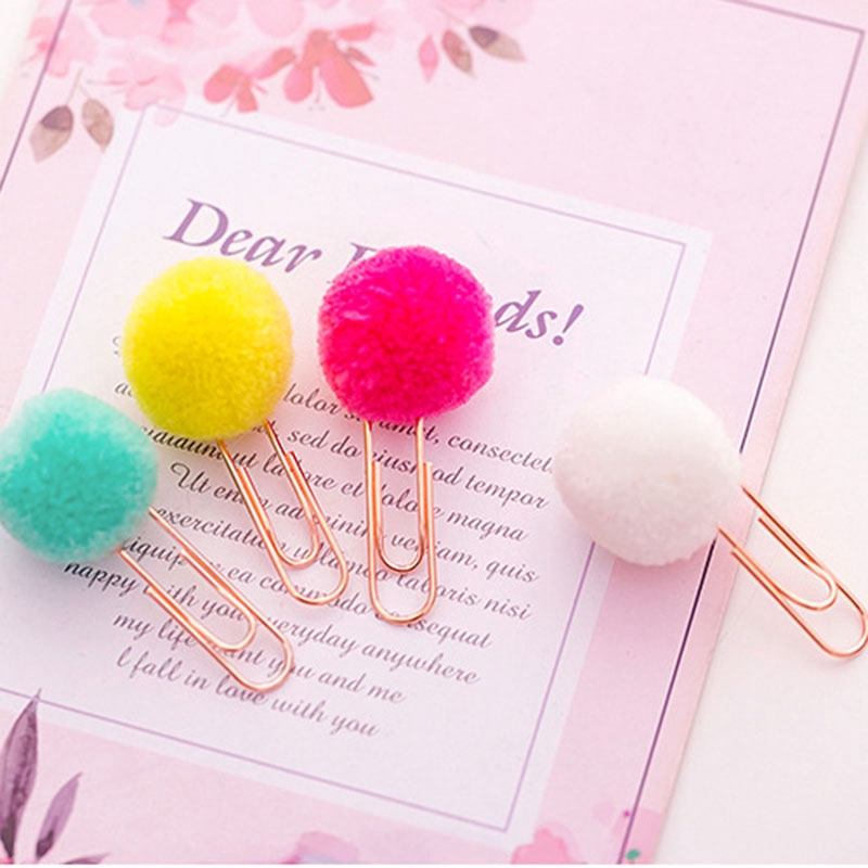 Bộ 6 Kẹp Giấy Nhiều Màu Sắc