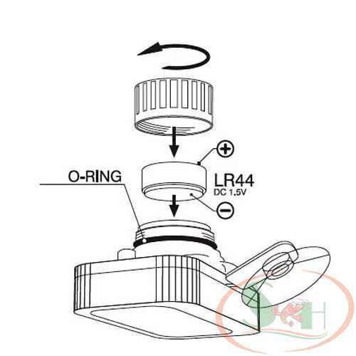 Nhiệt Kế Điện Tử Hít Ngâm Trong Hồ Đo Nhiệt Độ