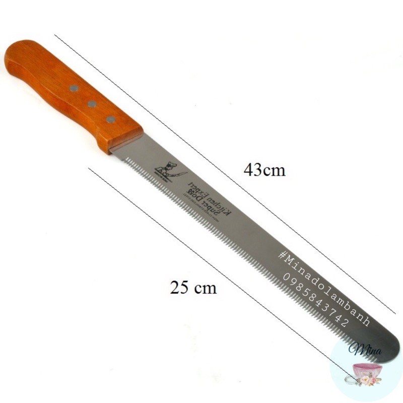 Dao răng cưa cắt bánh