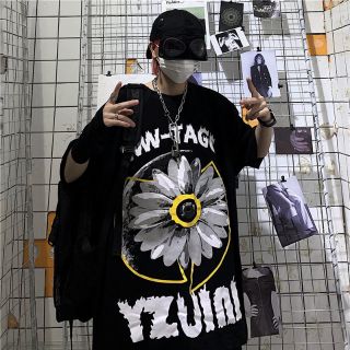 [ORDER TAOBAO]  Áo Phông Hoa Cúc Unisex