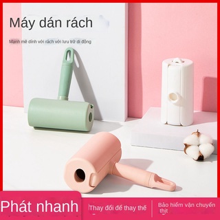 Thiết bị dính tóc gia dụng có thể xé giấy lăn nỉ lăn quần áo tẩy lông dính bụi lăn bàn chải dính tóc dính tạo tác tạo tá