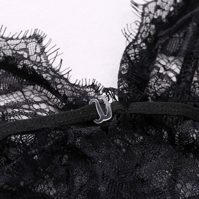 Bộ Đồ Lót Ren Xuyên Thấu Màu Trơn Gợi Cảm Cho Nữ | BigBuy360 - bigbuy360.vn