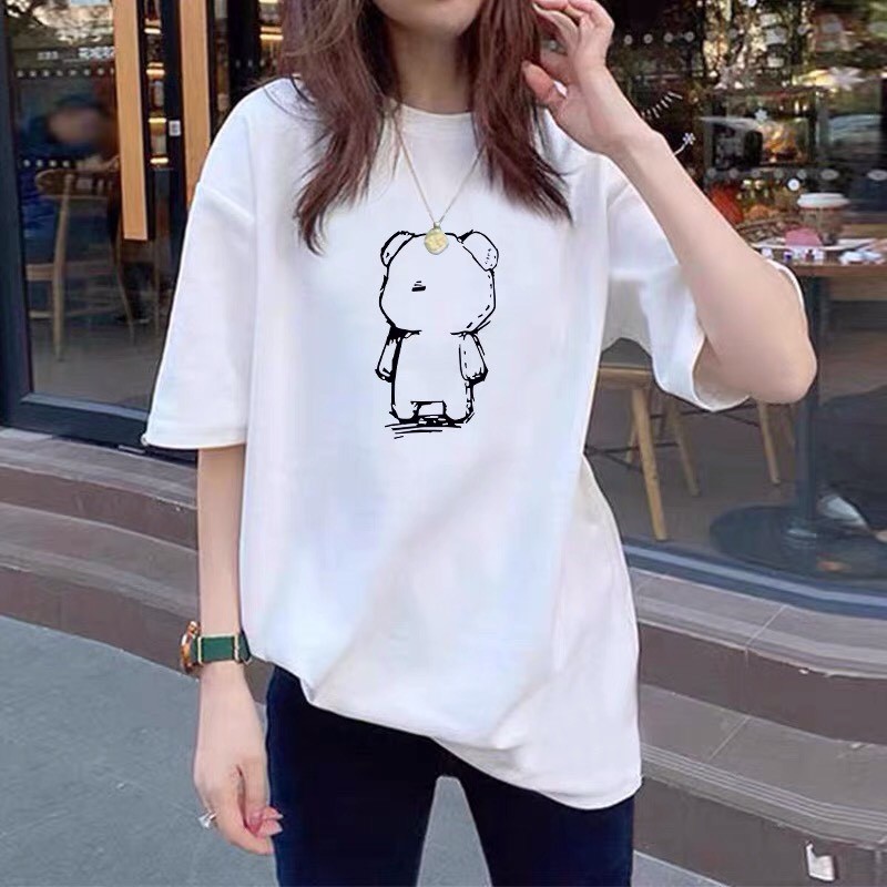 Áo Thun GẤU NHỎ Ulzzang Unisex 1hitshop | BigBuy360 - bigbuy360.vn