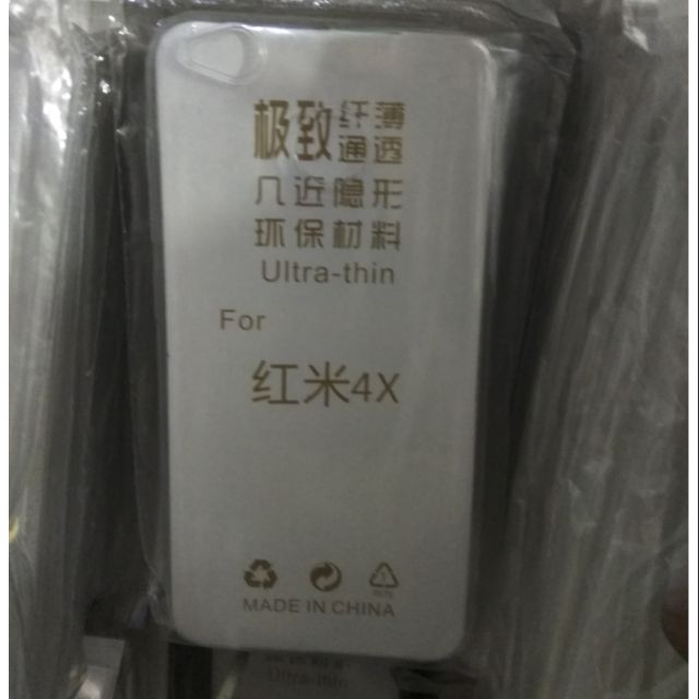 Bộ 3 ốp dẻo trong suốt Xiaomi Redmi 4x