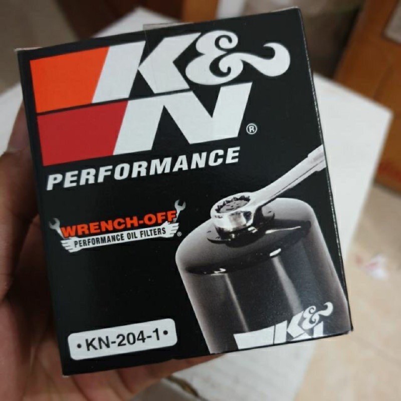 K&N KN-204-1 LỌC NHỚT CAO CẤP XE MOTO