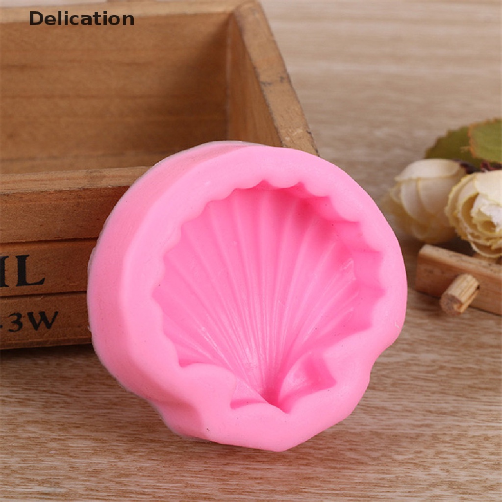 Khuôn Silicone Tạo Hình Làm Bánh Kẹo Hình Vỏ Sò 3D