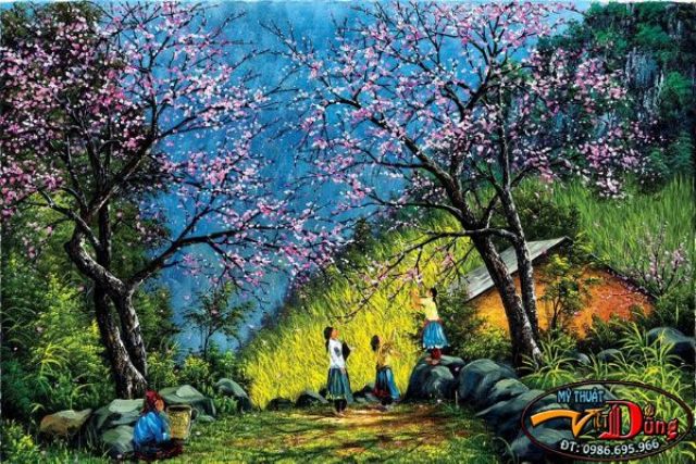 Bộ bút vẽ tranh tường, canvas 12 cây tặng 2 cây tỉa