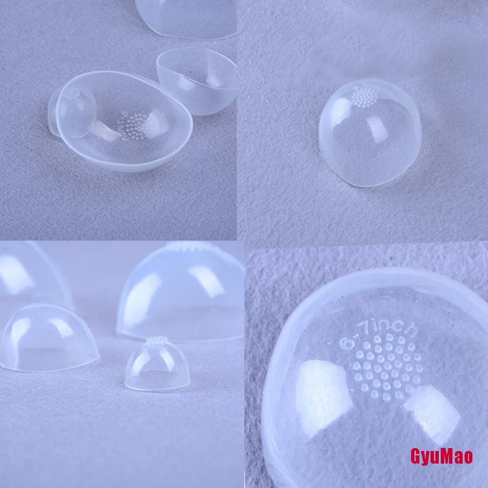 Đầu Tóc Giả Bằng Silicon 3-10inch Cho Búp Bê 1/3 1/4 1/6 1/8 1/12 BJD