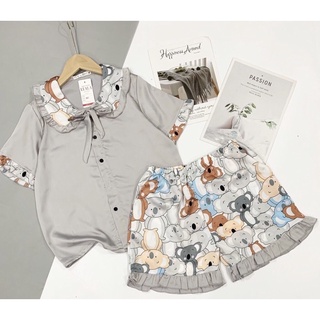 Bộ Pijama lụa satin