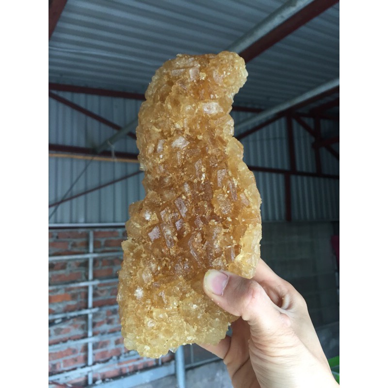Đường phèn kết tinh tự nhiên từ mật mía Quê Một Cục mua đong từ 100gr