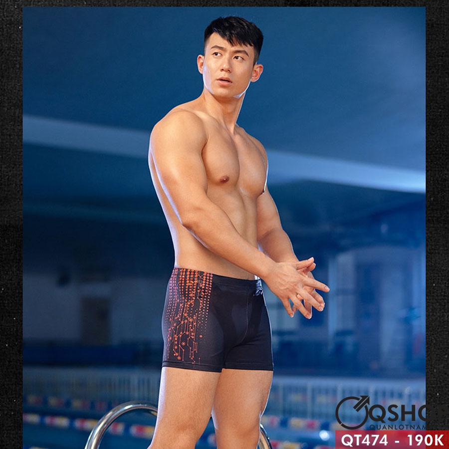 Quần bơi nam boxer cao cấp QSHOP QT474