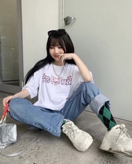 [Ảnh thật + Có Video ở sau] Áo thun Unisex tay ngắn Tsun