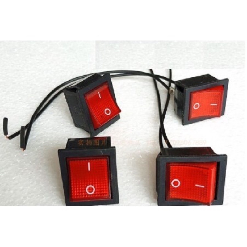 Công tắc nguồn 12V.2 chân và 4 chân.Dùng thay thế cho bình xịt điện.Chế thiết bị điện 12V.Bh6Tháng