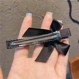Kẹp Tóc iFIT Hình Nơ Đính Đá Phong Cách Retro