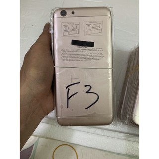 Vỏ bộ+sương oppo f3 mới 100%