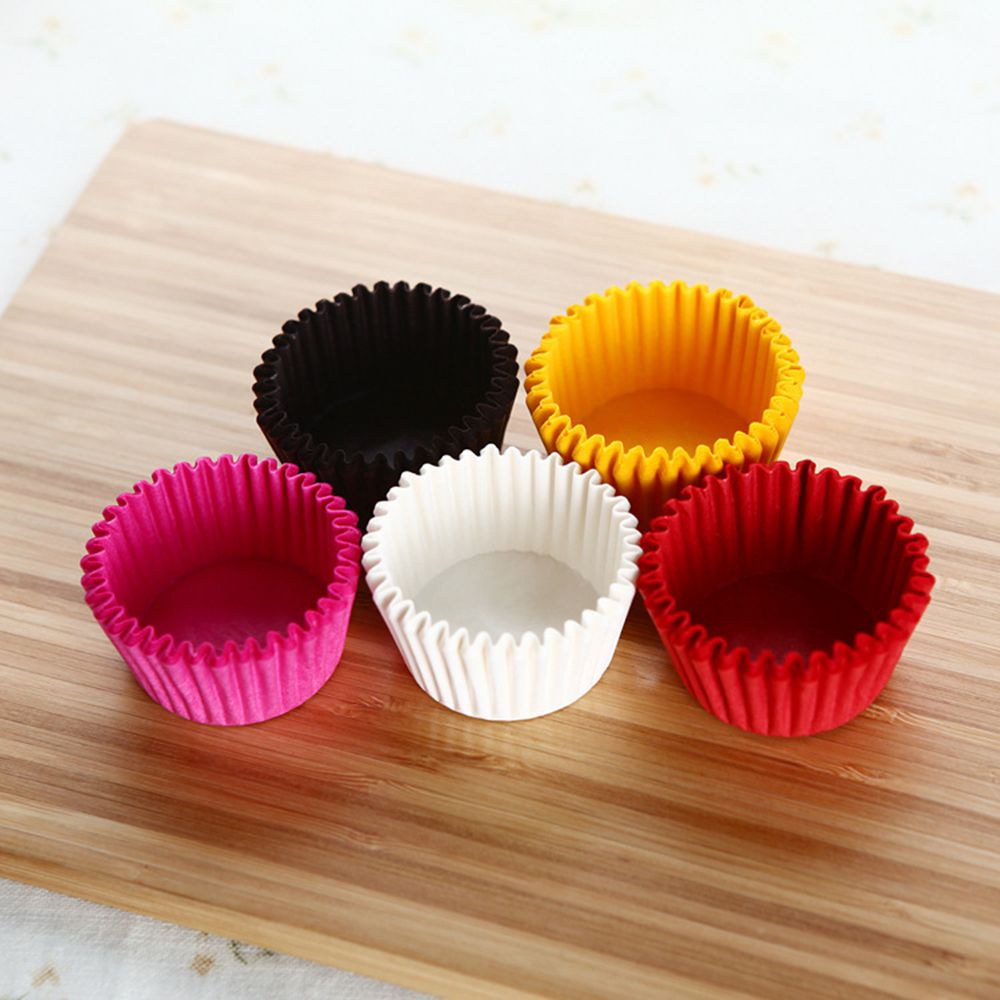 Set 1000 Cốc Giấy Làm Bánh Cupcake / Socola Nhiều Màu