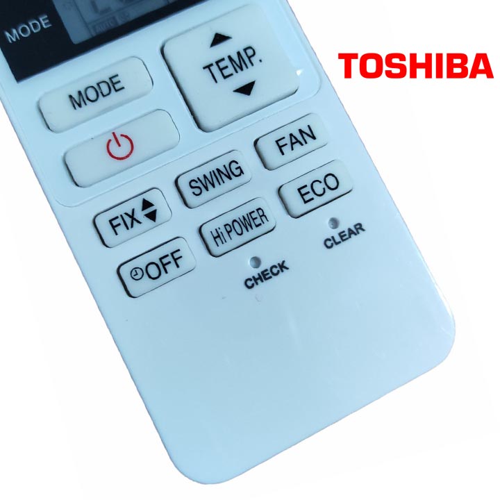 điều khiển điều hoà toshiba remote máy lanh toshia( tặng cặp pin)