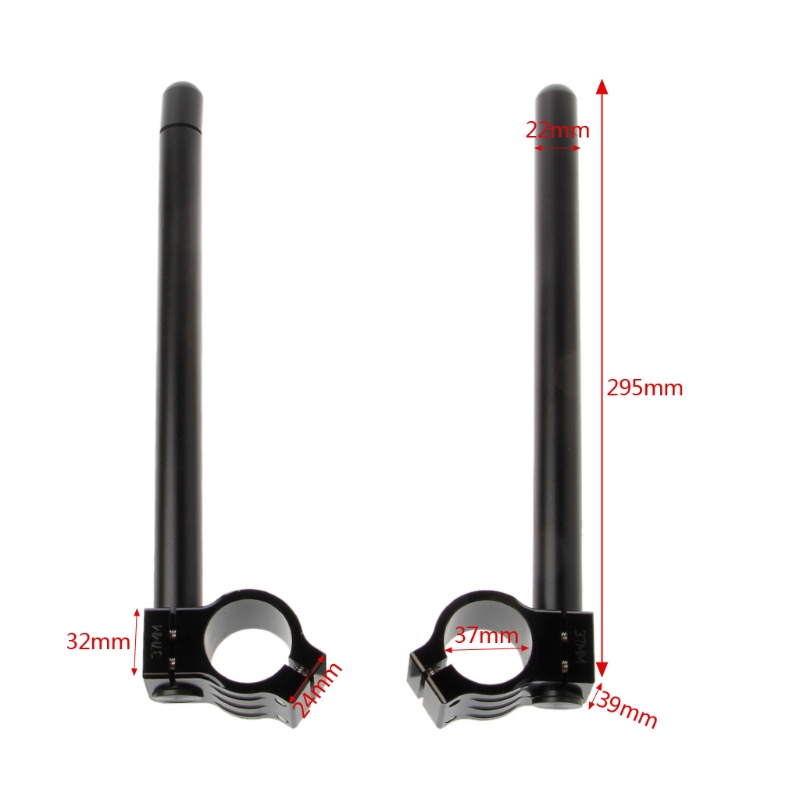 1 Thanh Đỡ Tay Lái CNC 37mm Tăng Chiều Cao Thông Dụng Cho Xe Đạp