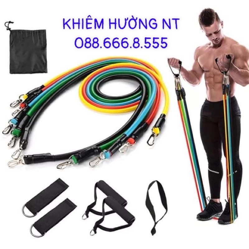 Dây Ngũ Sắc Tập Full Body - Dụng Cụ Tập Gym