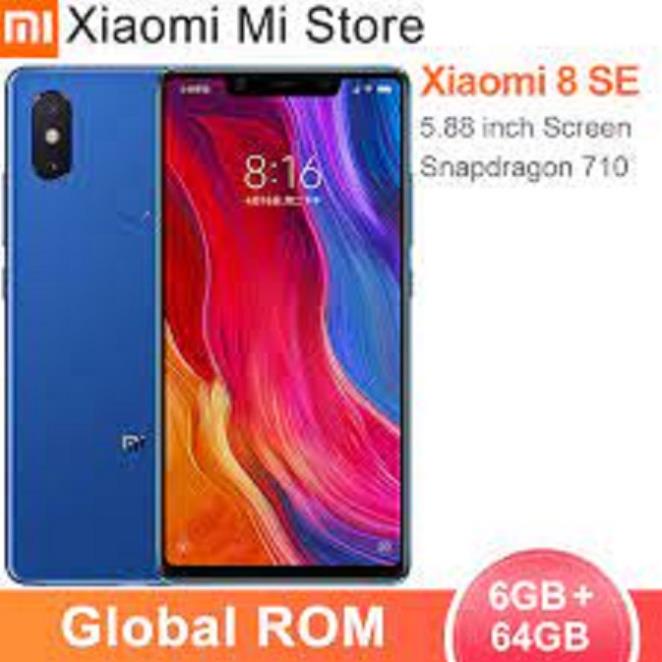 điện thoại Xiaomi Mi 8 Se - Xiaomi Mi8 Se 2sim Ram 4G/64G, Máy Chính Hãng, Chiến Game nặng Chất