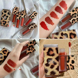 Son kem Holdlive Leopard Texture Matte Lip [ đủ màu ] -Chính Hãng