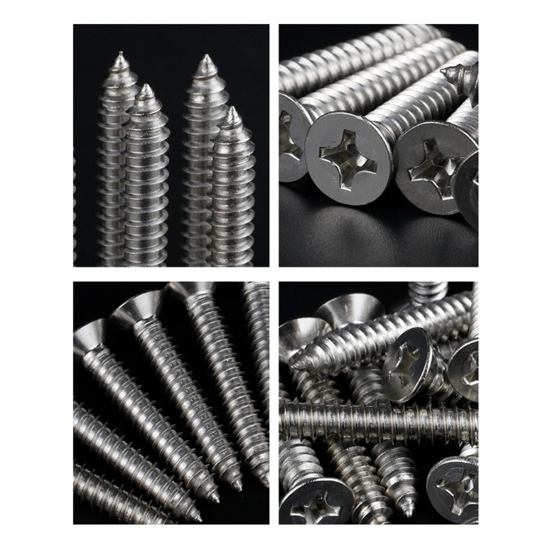 Bộ 800 Ốc Vít M2 Bằng Thép Không Gỉ Chuyên Dụng Cho Khóa Gỗ