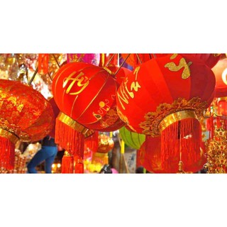 Đèn Lồng Treo Tết Lễ Hội Size 60cm 80cm