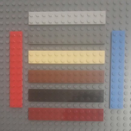 Đồ Chơi Chính Hãng Plate 2 x 12