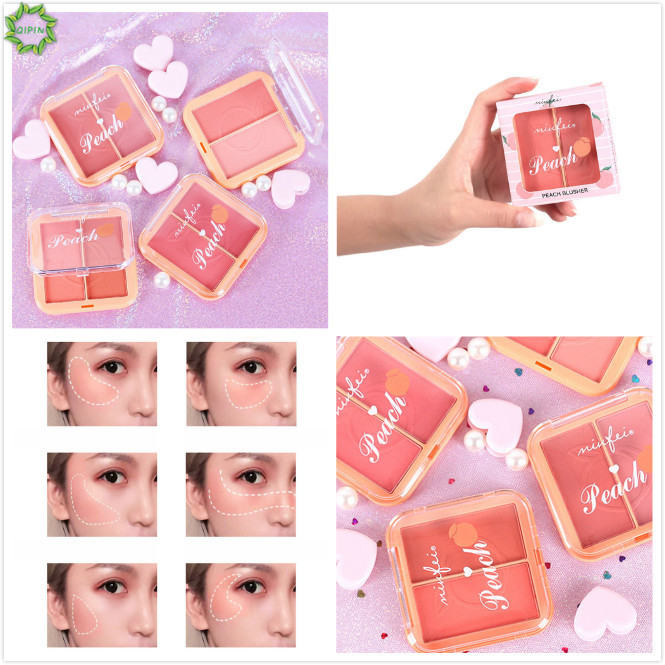 (Hàng Mới Về) Phấn Má Hồng Dạng Kem Trang Điểm 4 Màu Tùy Chọn Tiện Dụng | BigBuy360 - bigbuy360.vn