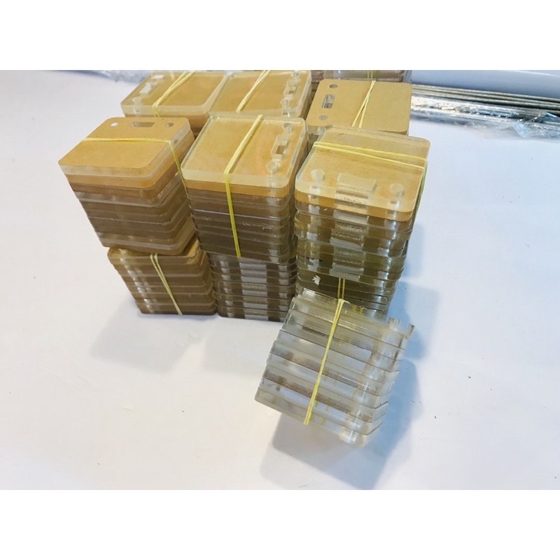 Miếng mica làm đèn led nháy theo nhạc - combo 10 miếng