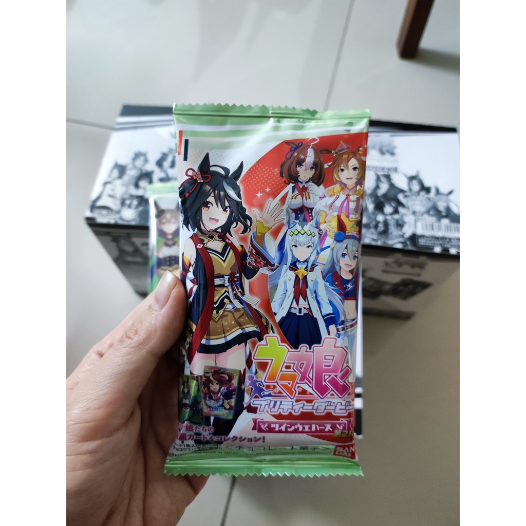 1 Gói thẻ nhân phẩm/ Pack Ramdom Uma Musume Pretty Silence Suzuka