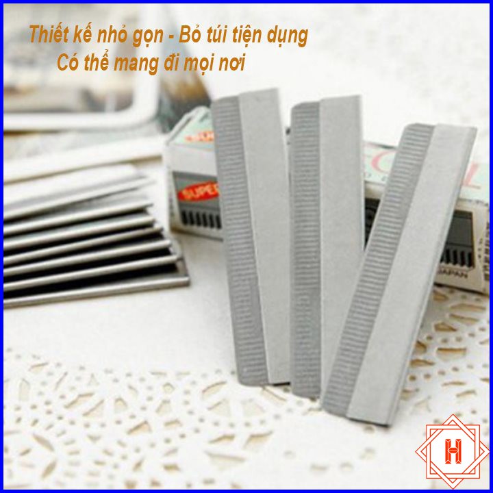 et 10 Lưỡi Dao Cạo Lông Mày SPECIAL Đa Năng { H }