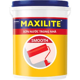 Sơn trong nhà maxilite smooth 5l với 50 màu đơn sắc tuỳ chọn