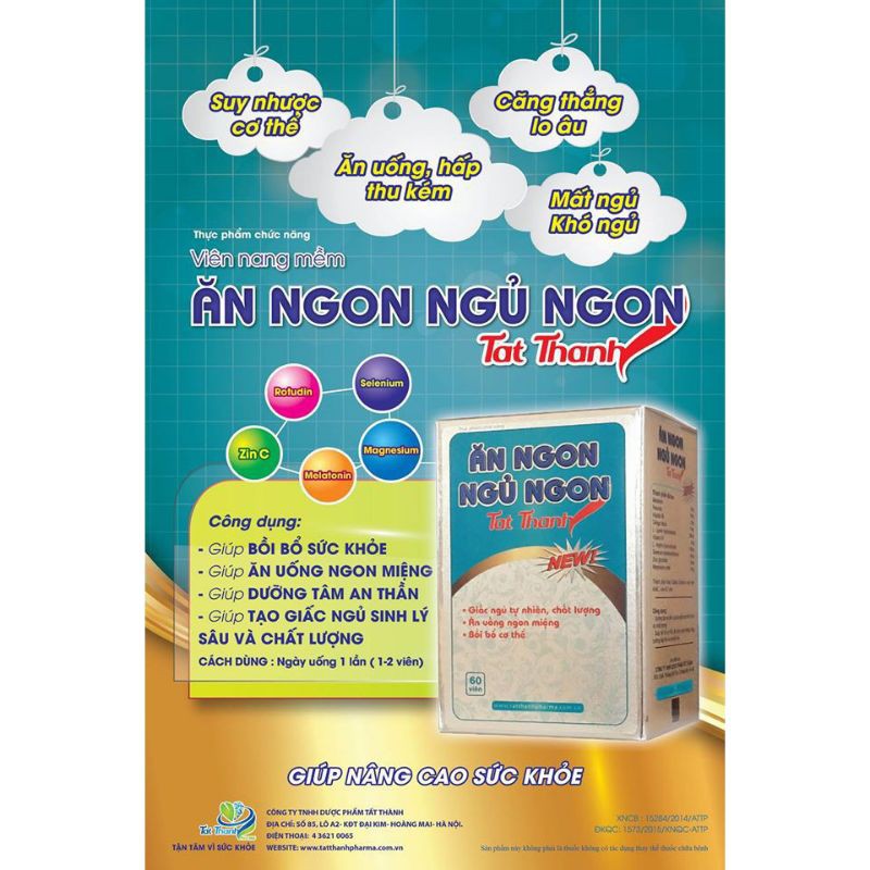 Ăn Ngon Ngủ Ngon Tat Thanh Giúp Dưỡng Tâm An Thần Tạo Giấc Ngủ Sâu