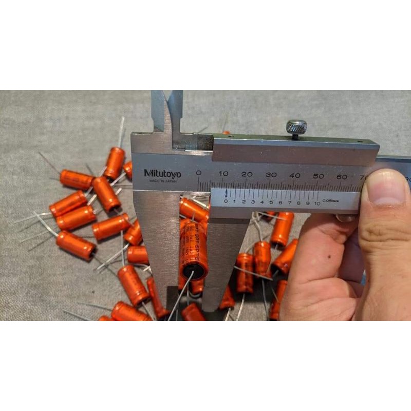 Tụ loa cản mid SPT 10uf 100v